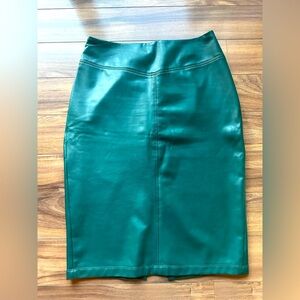 Express size Medium Faux Leather skirt